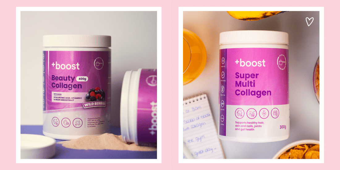 +boost beauty collagen and super multi collagen