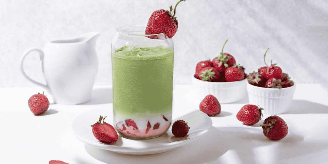 Strawberry Matcha Latte Recipe