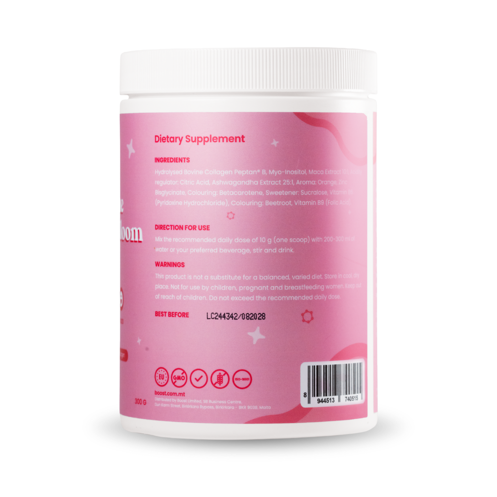 +boost Hormone Balance & Bloom