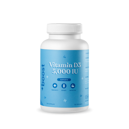 +boost Vitamin D3 5,000 IU