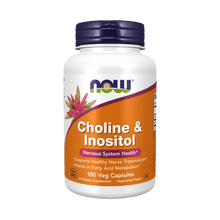 Now Foods Choline & Inositol 500mg