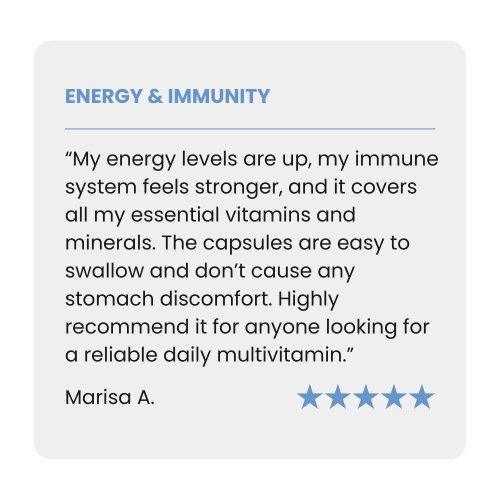 +boost Daily Multi vitamins bottle with colorful tablets and label showing daily supplement benefits.