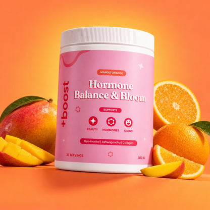 +boost Hormone Balance & Bloom