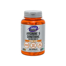 NOW Foods Arginine & Ornithine 500 mg/250 mg