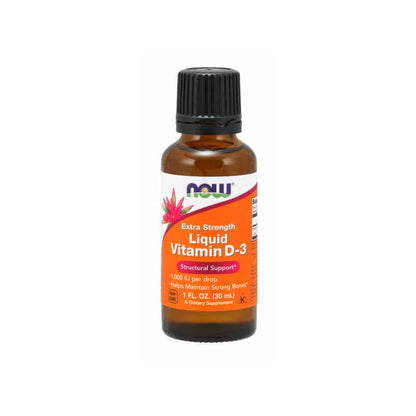 NOW Foods Vitamin D3 Extra Strength Liquid 1,000 IU