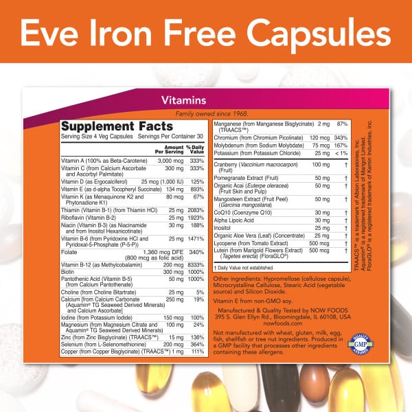 NOW Foods EVE™ Women's Multivitamin