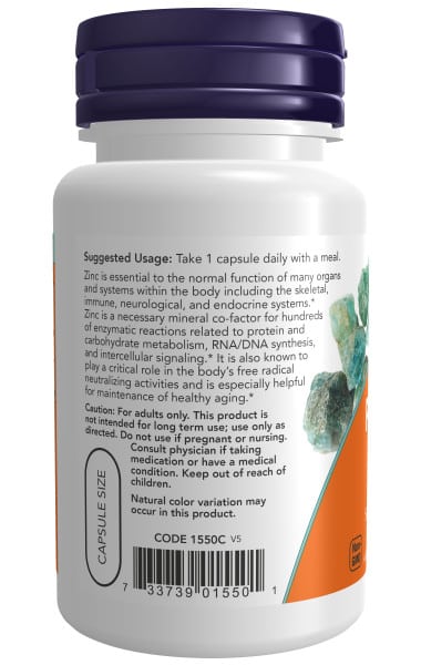 Now Foods Zinc Picolinate 50mg