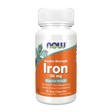 Now Foods Iron 36mg Double Strength Veg Capsules