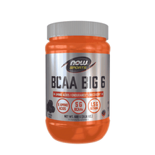 NOW Foods BCAA Big 6, Natural Grape Flavor Powder 600g