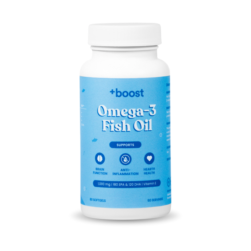 Omega-3 Fish Oil · boost – +boost