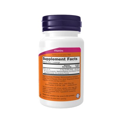 Now Foods Vitamin B-12 2,000mcg
