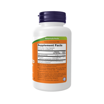 Now Foods Pau D' Arco 500mg