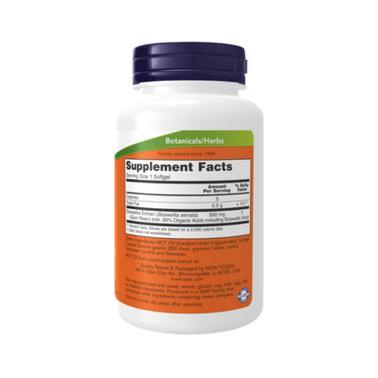 Now Foods Boswellia Extract 500mg