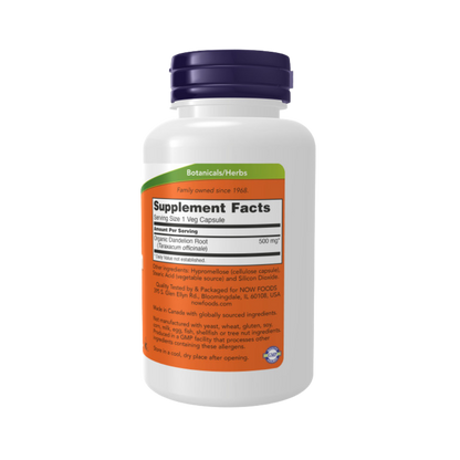 Now Foods Dandelion Root 500mg