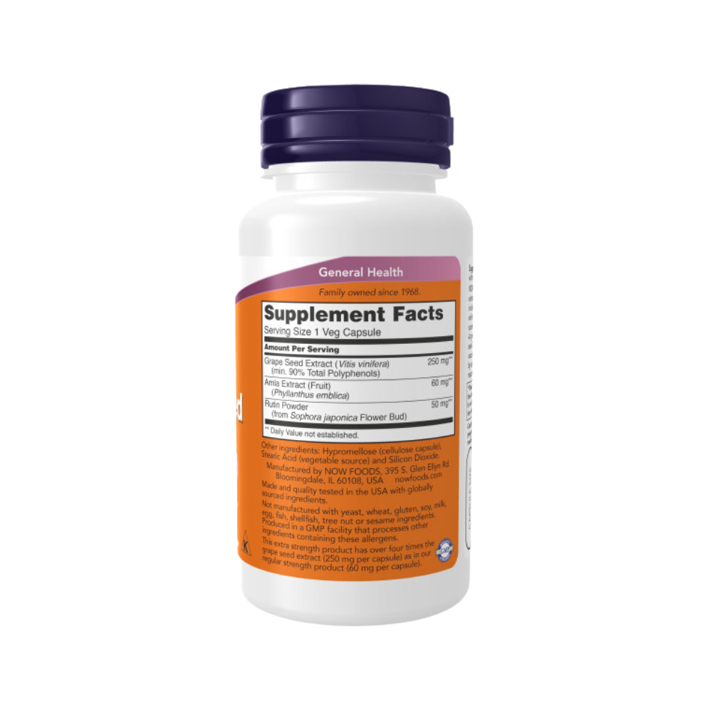 Now Foods Grape Seed Extract 250mg