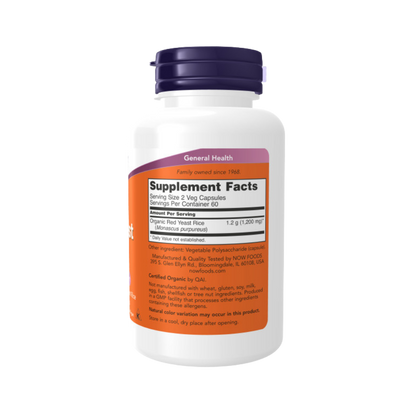 Now Foods Red Yeast Rice Extract