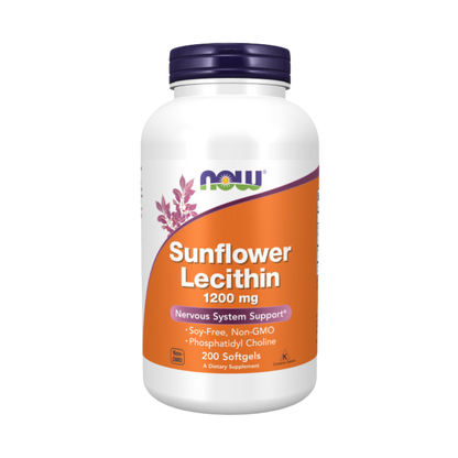 Now Foods Sunflower Lecithin 1200mg