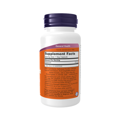 Now Foods Melatonin 10mg