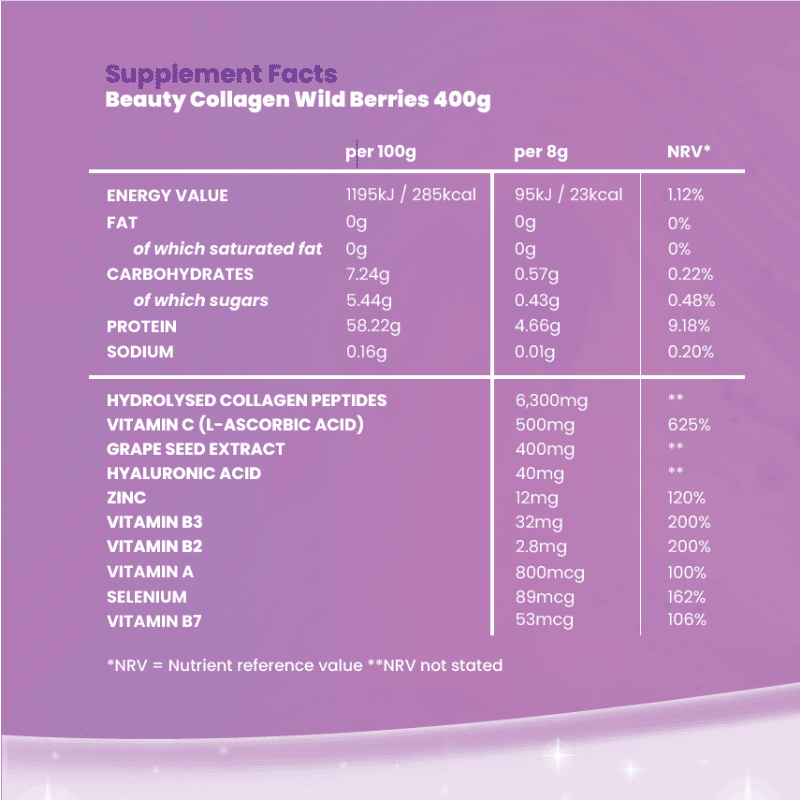 +boost Beauty Collagen  - Wild Berries Flavour