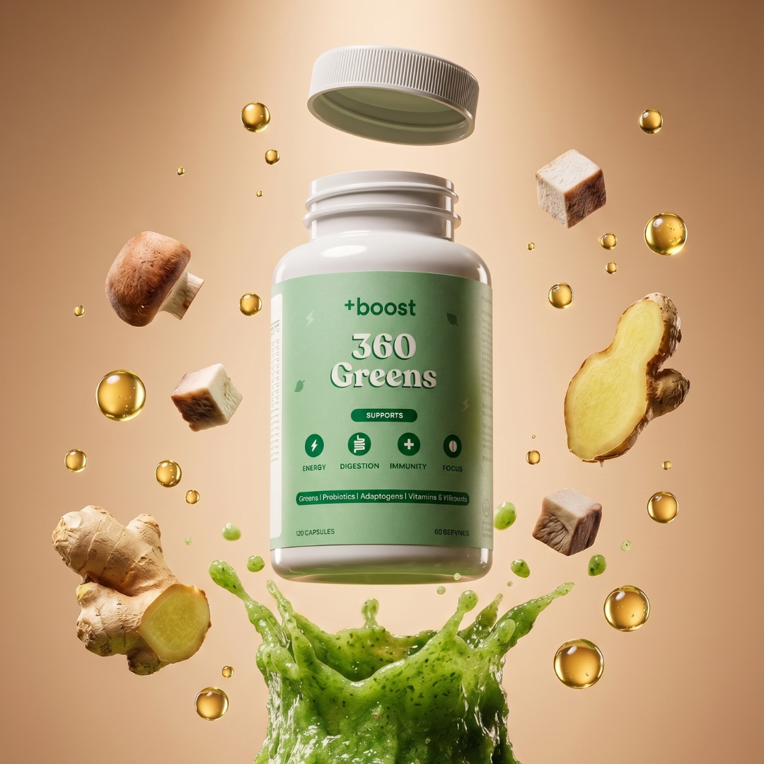 +boost 360 Greens Capsules