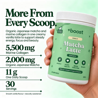 +boost Matcha Latte