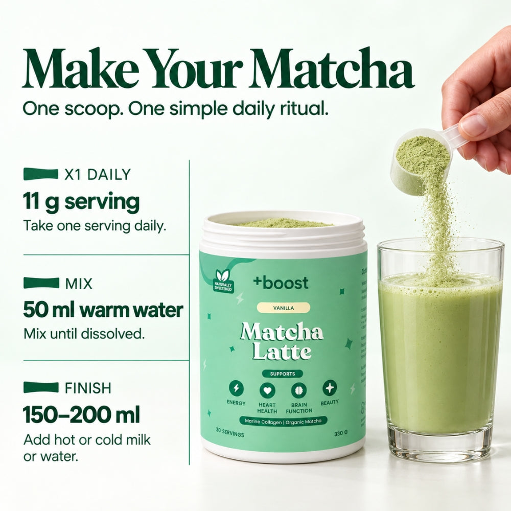 +boost Matcha Latte