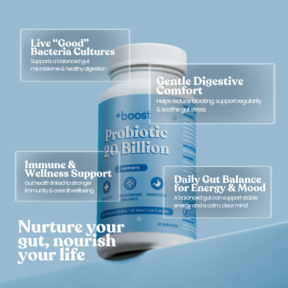 +boost Probiotic 20 Billion