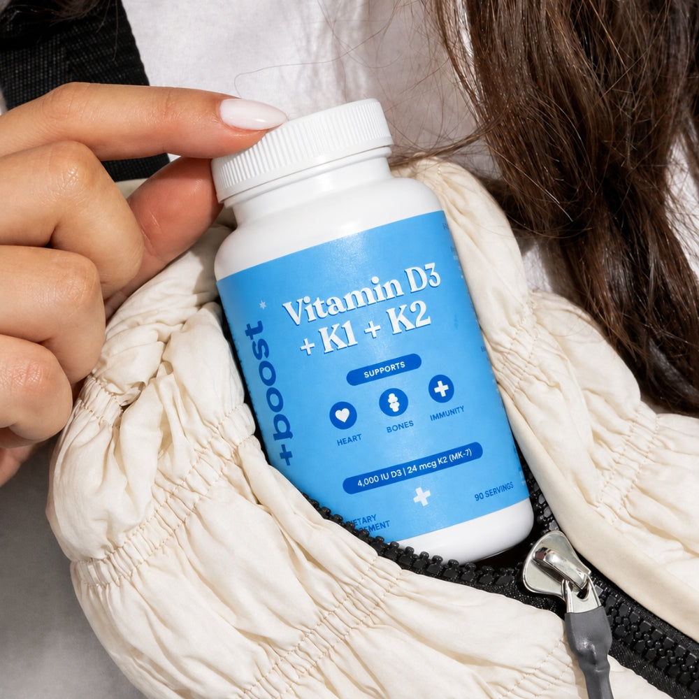 +boost Vitamin D3 + K1 + K2