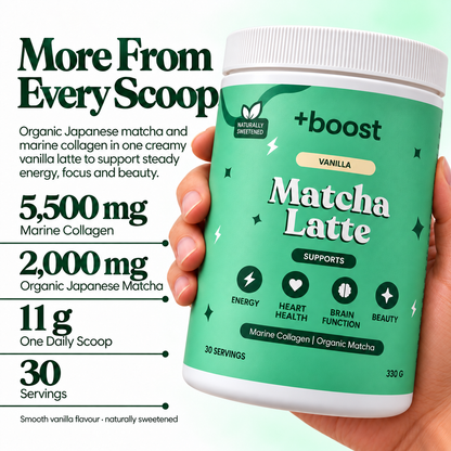 +boost Matcha Latte