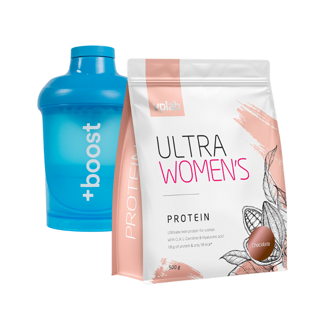 VPLAB Ultra Women's Protein and +boost shaker
