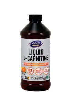 NOW Foods L-Carnitine Liquid 1000 mg, Citrus