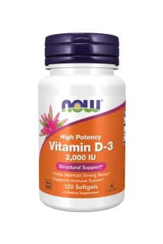 NOW Foods Vitamin D-3 2,000IU