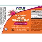 NOW Foods Vitamin D-3 Extra Strength Liquid 1,000IU