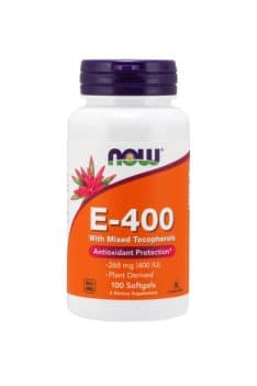 NOW Foods Vitamin E-400 With Mixed Tocopherols