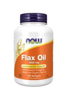 NOW Foods Flax Oil 1000mg