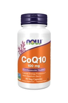 NOW Foods CoQ10 100mg with Hawthorn Berry