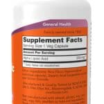 NOW Foods Alpha Lipoic Acid (ALA)