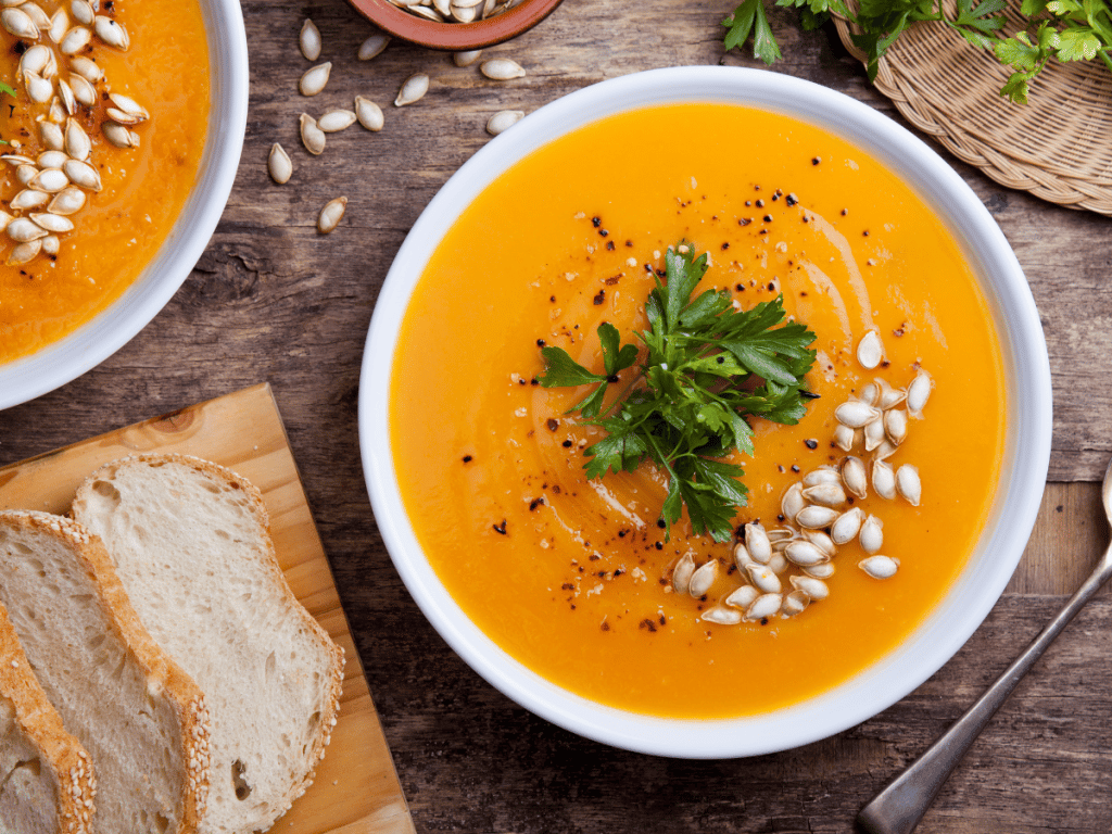 pumpkin and carrot soup recipe