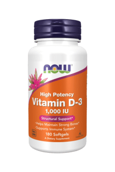 Now Foods Vitamin D-3 1,000IU