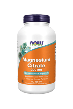 Now Foods Magnesium Citrate 200mg